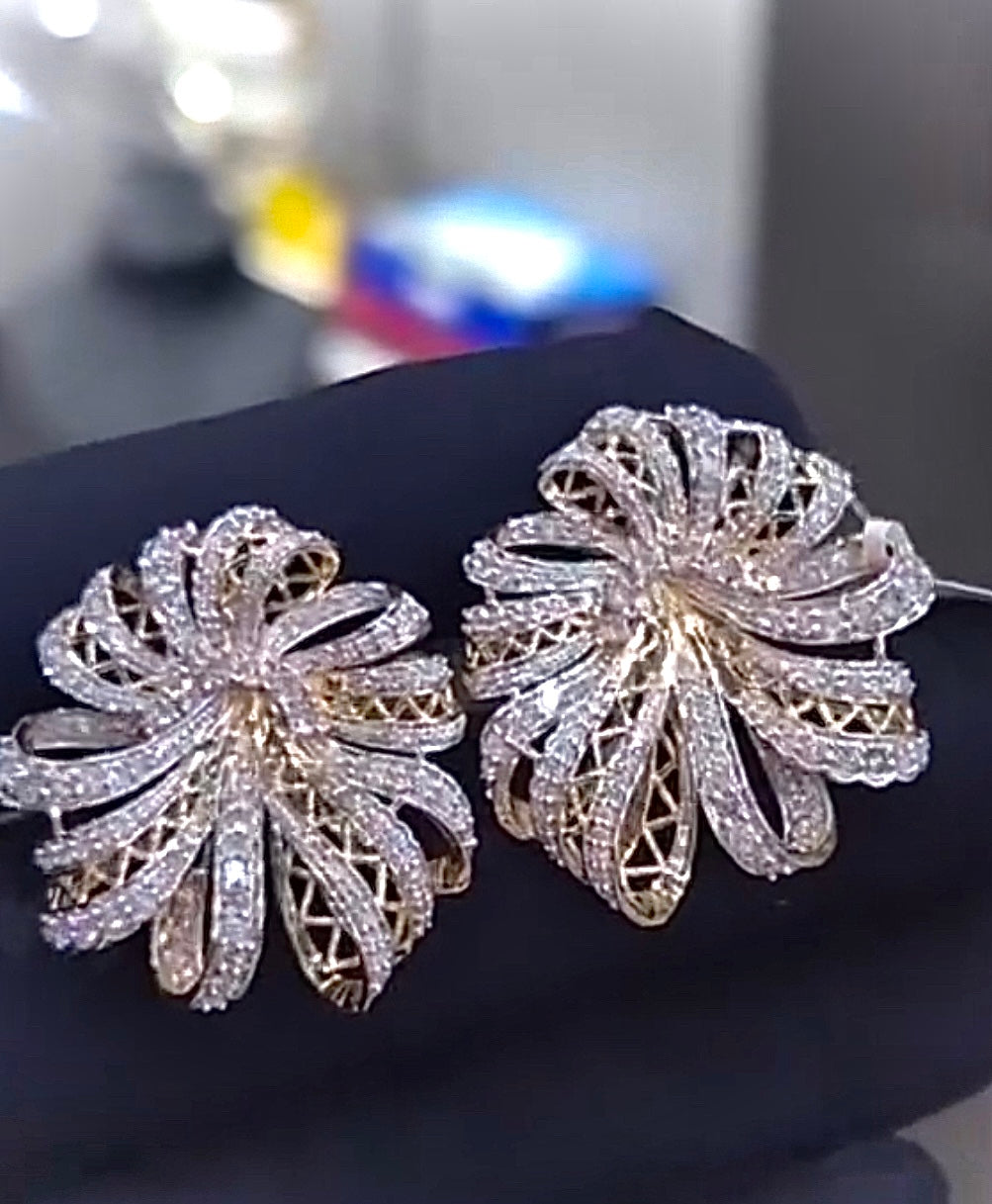 18k Diamond Earrings